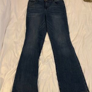 d. jeans Blue Flare Wide Leg Jeans